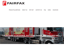 Tablet Screenshot of fairfaxindustries.co.nz